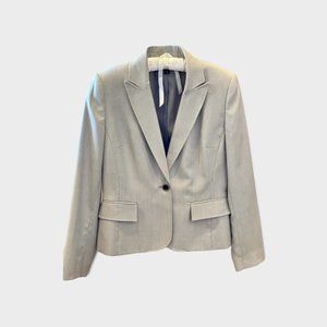 Anne Klein Women's Business Casual Workwear Blazer / Gray / Size 8